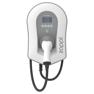 MYENERGI 6.5M ZAPPI 2.1 SINGLE PHASE 7KW CABLE WHITE TETHERED