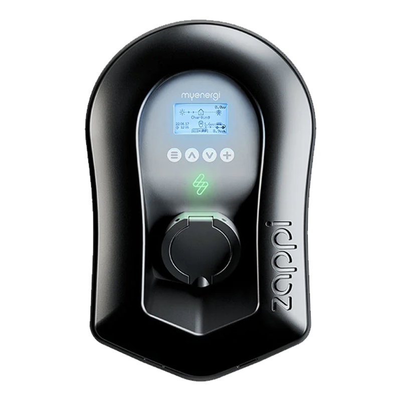 MYENERGI ZAPPI 7KW SINGLE PHASE UNTETHERED BLACK
