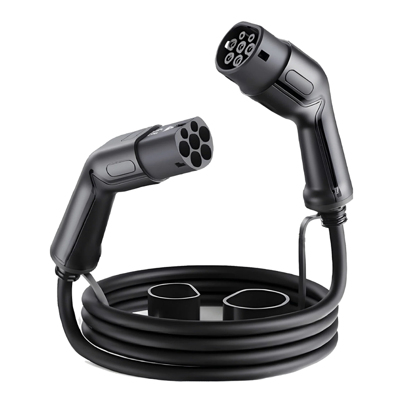 MYENERGI 6.5M ZAPPI 2.1 SINGLE PHASE 7KW CABLE BLACK TETHERED