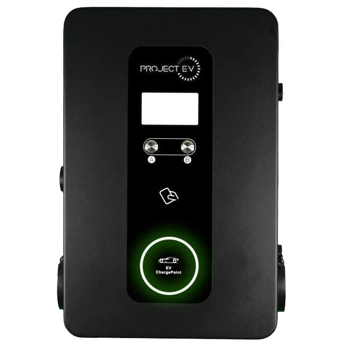 PROJECT EV DUAL GUN AC CHARGER EVA-07D-SE-W