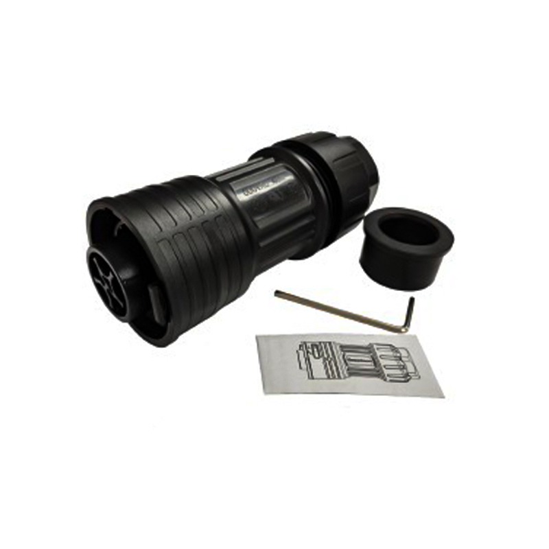 APsystems AC Male Connector (40A, 5 wire,  2,5mm² & 4mm² bus cable; QT2)