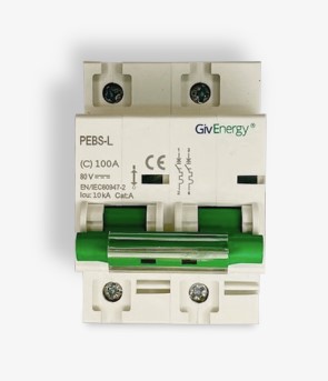 GivEnergy 80V DC MCB 100A